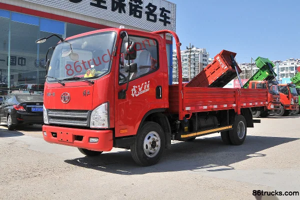 FAW Jiefang Hu VN 110 hp 4X2(6 wheels) 4.21m Single-Cab Flatbed Light Truck Exterior (3) | 86Trucks