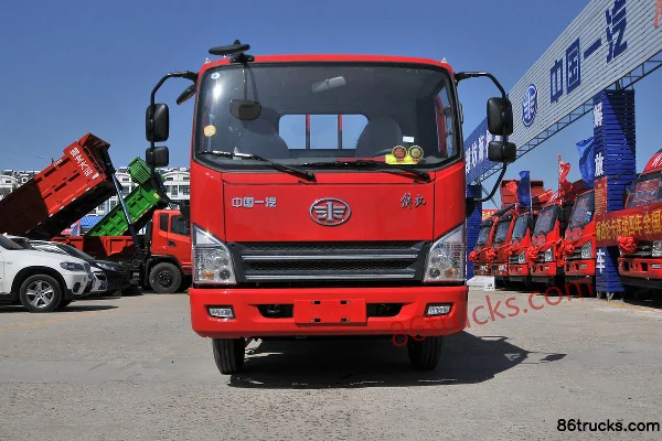 FAW Jiefang Hu VN 110 hp 4X2(6 wheels) 4.21m Single-Cab Flatbed Light Truck Exterior (2) | 86Trucks