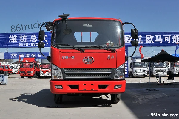 FAW Jiefang Hu VN 130 hp 4X2(6 wheels) 4.2m single-row flatbed light truck (6-speed) Exterior (2) | 86Trucks