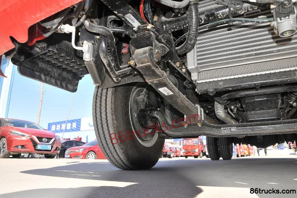 FAW Jiefang Hu VN 130 hp 4X2(6 wheels) 4.2m single-row flatbed light truck (6-speed) Chassis (2) | 86Trucks