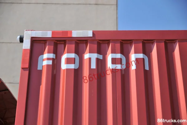 Foton Aumark Express 131 hp 4X2(6 wheels) 4.14m single-row van light truck Body (2) | 86Trucks
