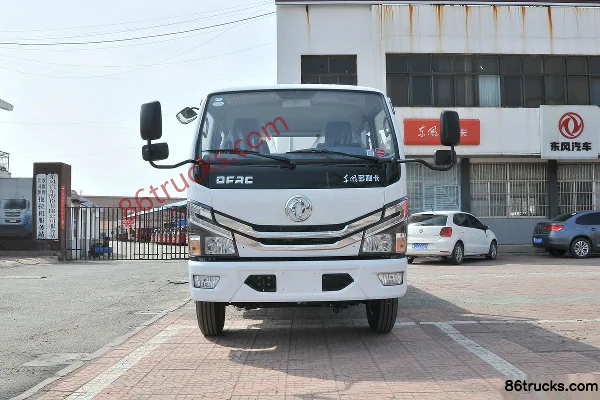 Dongfeng Duolika D6-S 2018 model 115hp 4X2(6 wheels) 3.27m double-row flatbed light truck Exterior (2) | 86Trucks