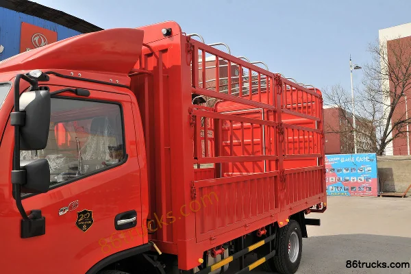 Dongfeng Duolika D6-L Ruineng Edition 130 hp 4X2(6 wheels) 4.17m single-row stake truck Body (1) | 86Trucks