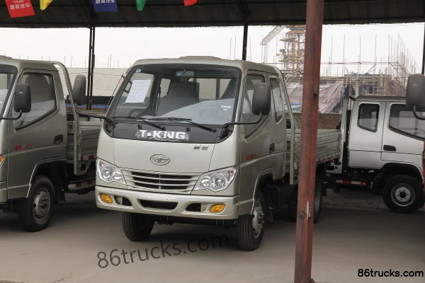 Tangjun Ouling Fuxing Series 4.0L 130 hp 4X2(6 wheels) Diesel Semi-row Flatbed Mini Truck (Deluxe) Exterior (2) | 86Trucks