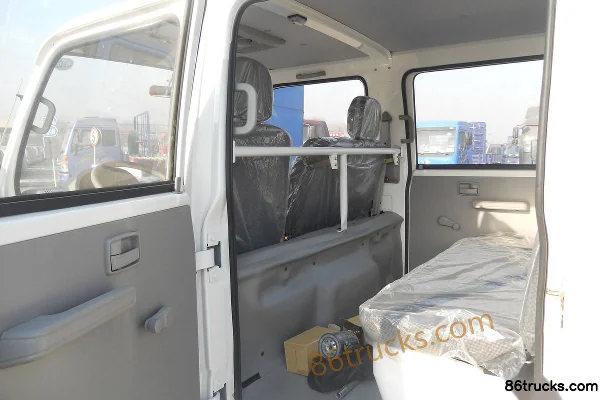 FAW Jiefang 498 108 hp 4X2(6 wheels) 3.8m Crew Cab Flatbed Light Truck (1) | 86Trucks