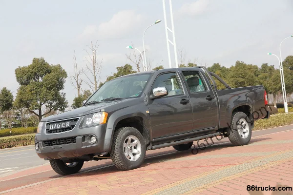 2012 HIGER Yujun 103 hp 2.2L Gasoline Large Double Row Pickup Cab (3) | 86Trucks