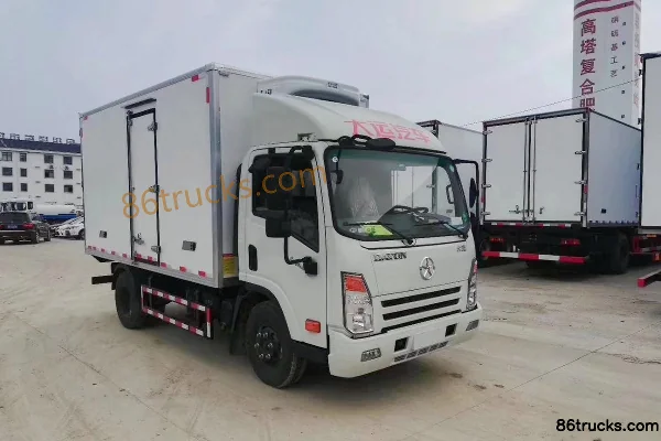 Dayun Nouvel Aopuli 115 ch 4X2(6 roues) camion frigorifique 4 m Extérieur