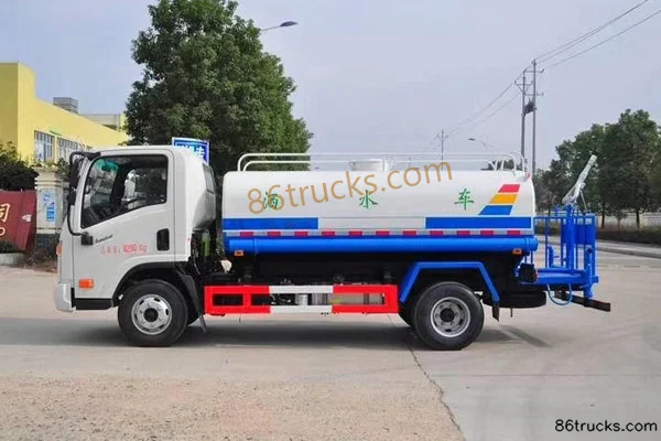 Dayun Aopuli 129hp 4X2(6 wheels) Water Sprinkler Truck (Yandi Brand) Exterior (3) | 86Trucks