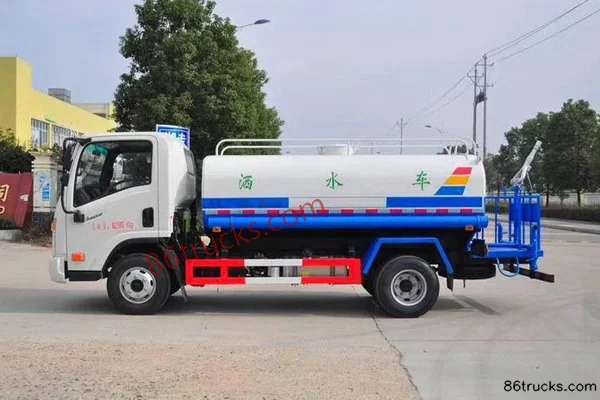 Dayun Aopuli 129hp 4X2(6 wheels) Water Sprinkler Truck (Xindongri Brand) Exterior (3) | 86Trucks