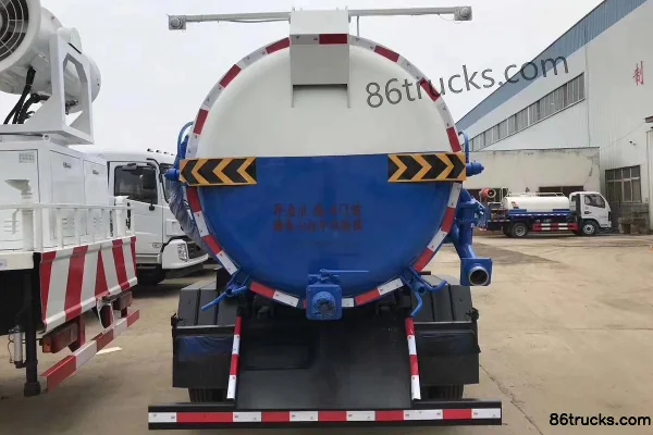 Dayun Aopuli 129hp 4X2(6 wheels) Vacuum Truck (Chengliwei Brand) Exterior (3) | 86Trucks