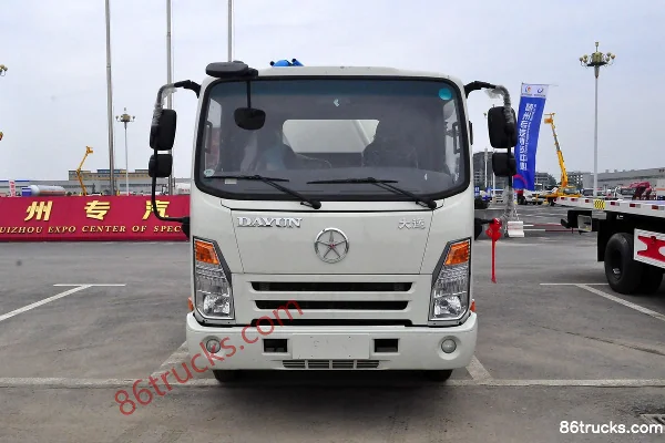 Dayun Aopuli 129hp 4X2(6 wheels) Fecal Suction Truck (Yandi Brand) Exterior (2) | 86Trucks