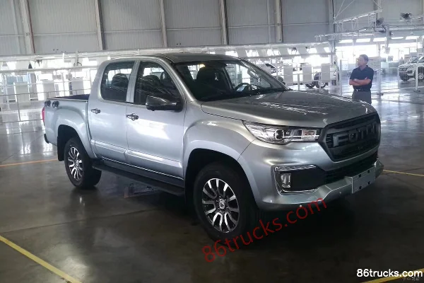 Foton Tunland E9 2020 Deluxe 2.0T Diesel 163hp 4x2(6 wheels) Long Wheelbase Double Cab Pickup (China VI) Exterior (2) | 86Trucks