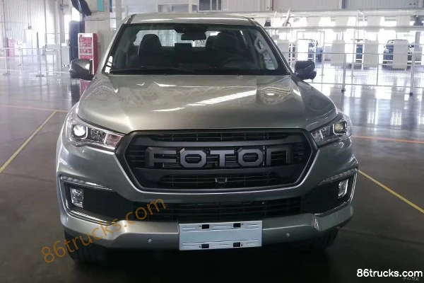 Foton Tunland E9 2020 Deluxe 2.0T Diesel 163hp 4x2(6 wheels) Long Wheelbase Double Cab Pickup (China VI) Exterior (3) | 86Trucks