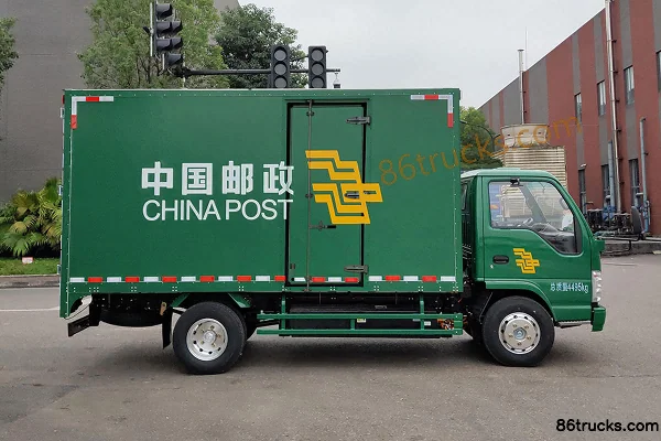 Isuzu EV100 4.5T 4.25m Single Row Pure Electric Postal Truck 81.14kWh 4X2(6 wheels) Exterior (2) | 86Trucks