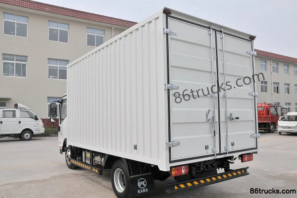 Kama Kaijie M3 Deluxe Edition 150hp 4X2(6 wheels) 4.16m single-row van truck (WLY6-speed) (China VI) Body (3) | 86Trucks