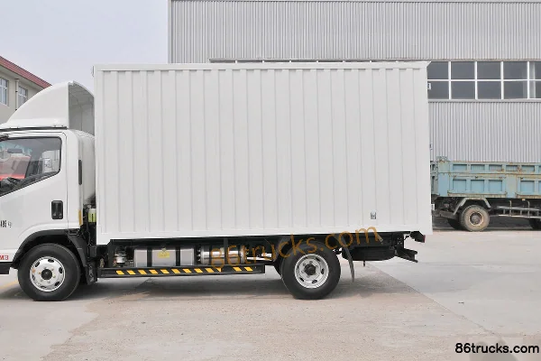 Kama Kaijie M3 Deluxe Edition 150hp 4X2(6 wheels) 4.16m single-row van truck (WLY6-speed) (China VI) Body (2) | 86Trucks