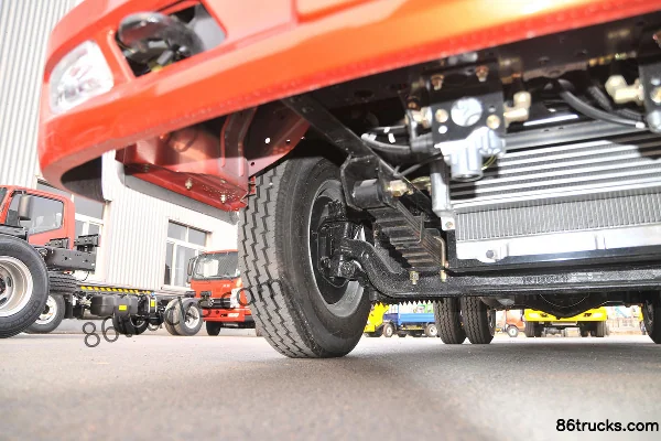 Kama GK6 Fulaika 130 ch 4X2(6 roues) camion benne à cabine simple 3,6 m Châssis (2) | 86Trucks