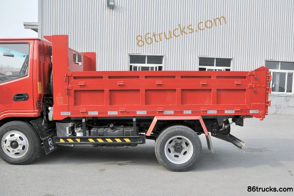 Kama GK6 Fulaika 130 ch 4X2(6 roues) camion benne à cabine simple 3,6 m Carrosserie (2) | 86Trucks