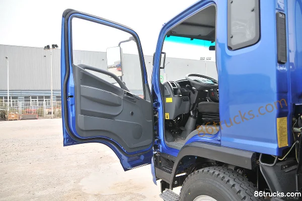 Kama Kaijie M6 160 hp 4X2(6 wheels) 6.21m Flatbed Light Truck with Half Cab (1) | 86Trucks