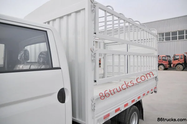 Kama Ruihang X1 1.5L 110hp 4X2(6 wheels) 2.5m double-row cage mini truck Body (1) | 86Trucks