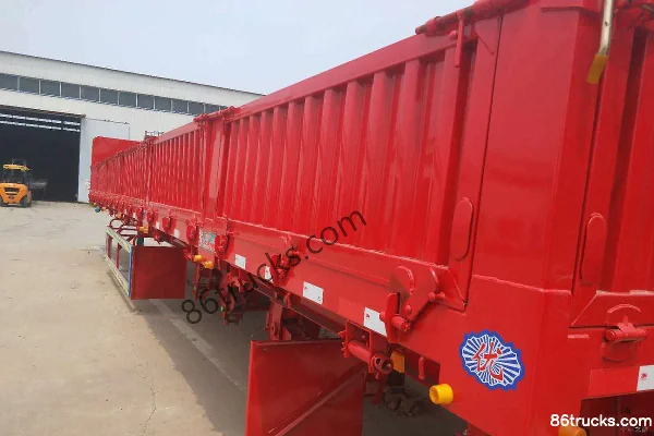 Hualiang Tianhong 11m Side Dump Semi-Trailer Exterior (2) | 86Trucks