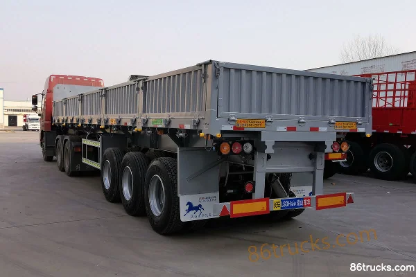 Donghua 13m Side Dump Truck Exterior (2) | 86Trucks