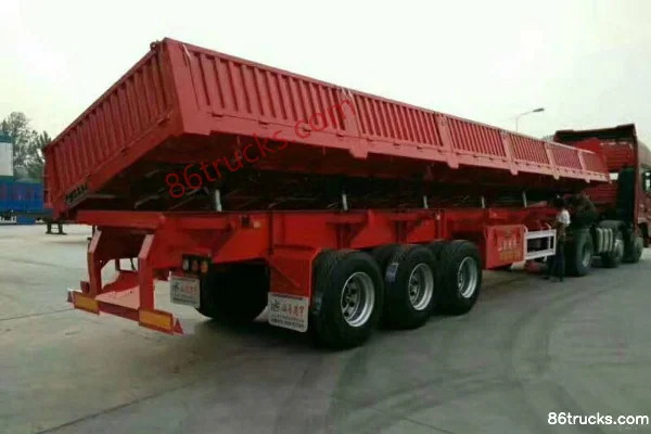 Jianyu 13m Side Dump Semi-Trailer Exterior (3) | 86Trucks