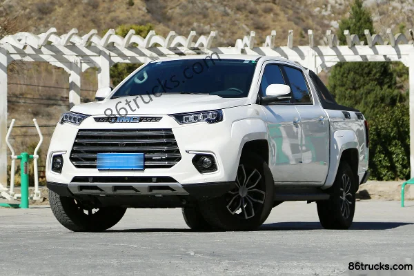 JMC Yuhu 9 2019 édition Zunxiang 2.0T essence 220 ch boîte automatique 8 rapports 4x4(6 roues) double cabine pick-up intelligent de classe S