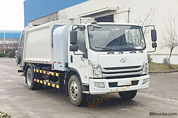 CIMC CIMC Yuejin Chassis Electric Garbage Truck
