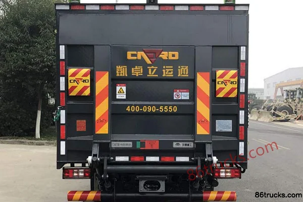 Zhengzhou Yutong 8.5T Single Row Pure Electric Sealed Barrel Garbage Truck 105.28kWh 4X2(6 wheels) Exterior (2) | 86Trucks