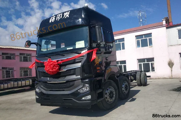JAC Gallop A5W 2020 270 ch 6X2(8 roues) 7,8 m camion porteur à ridelles Extérieur (2) | 86Trucks