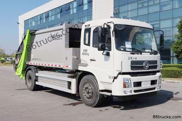 CIMC CIMC Dongfeng Commercial Vehicle Chassis Electric Garbage Truck