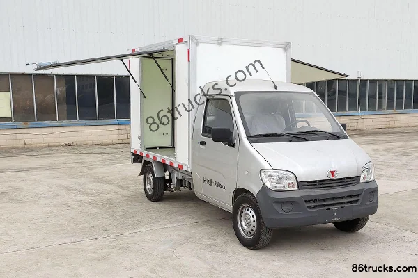 Yanlong Auto 2.5T 2.75m Electric Wing Opening Van Mini Truck 41.11kWh 4X2(6 wheels) Exterior (2) | 86Trucks