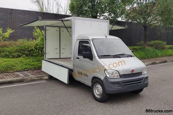 Yanlong Auto 2.5T 2.75m Electric Wing Opening Van Mini Truck 41.11kWh 4X2(6 wheels) Exterior (3) | 86Trucks