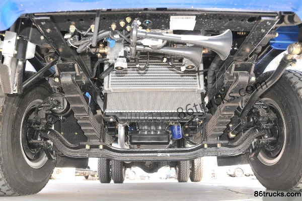 Feidi T3 Series 129hp 4X2(6 wheels) 3.75m dump truck (axle ratio 5.286) Chassis (1) | 86Trucks