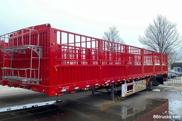 Liangshan Yuetong 13m stake semi-trailer Exterior (2) | 86Trucks