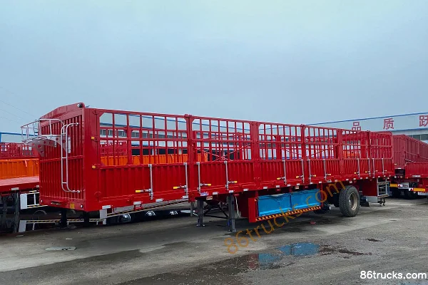 Liangshan Yuetong Liangshan Yuetong 8-13m Series Stake Semi-trailer