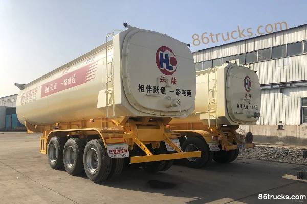 Liangshan Yuetong 40T tank-type rear dump semi-trailer Exterior (2) | 86Trucks