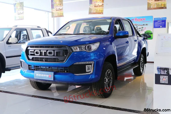 Foton Tunland E9 2020 Lexiang 2.0T Gasoline 238 hp 2WD Long Wheelbase Double Row Pickup (China VI) Cab (3) | 86Trucks