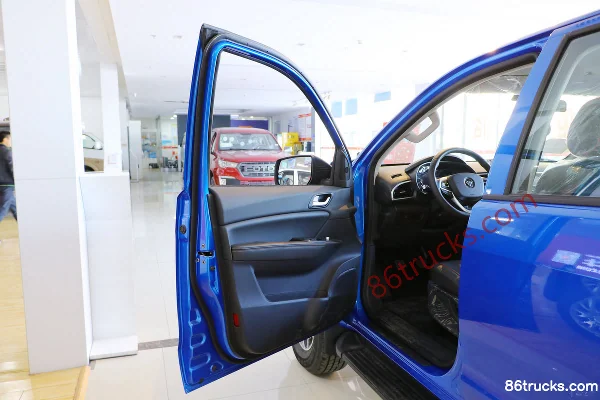 Foton Tunland E9 2020 Lexiang 2.0T Gasoline 238 hp 2WD Long Wheelbase Double Row Pickup (China VI) Chassis (1) | 86Trucks