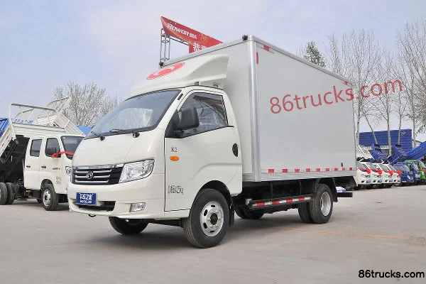 Foton Shidai K2 88 hp 4X2(6 wheels) 3.67m Single Row Flatbed Light Truck Exterior (2) | 86Trucks
