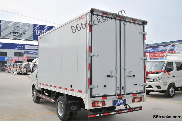 Foton Shidai K2 88 hp 4X2(6 wheels) 3.67m Single Row Flatbed Light Truck Body (3) | 86Trucks