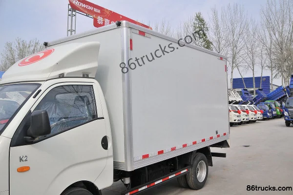 Foton Shidai K2 88 hp 4X2(6 wheels) 3.67m Single Row Flatbed Light Truck Body (1) | 86Trucks