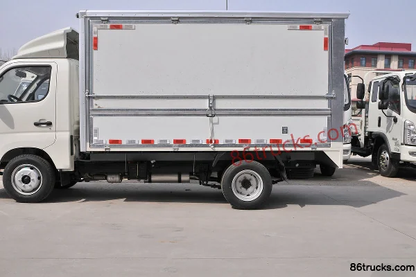 Foton Xiangling M2 1.5L 116 ch 4X2(6 roues) essence 3,7 m fourgon monoplace micro camion (China VI) Carrosserie (1) | 86Trucks