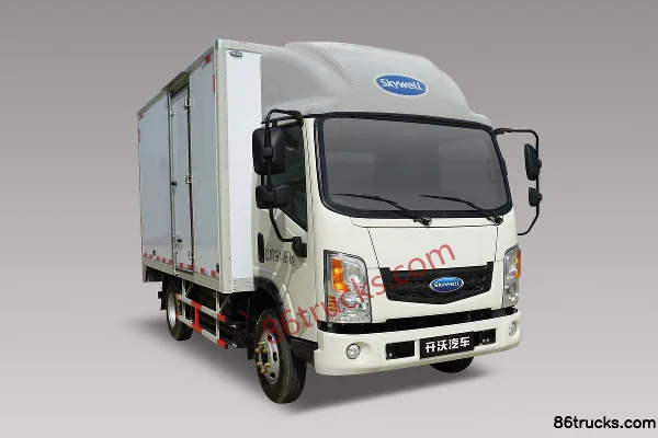 King Long K15 4.5T Electric Box Truck (Height 3.1m) 100kWh 4X2(6 wheels) Exterior