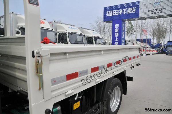Foton Xiaojingang I 88 ch 4X2(6 roues) 3,3 m camion benne Carrosserie (1) | 86Trucks