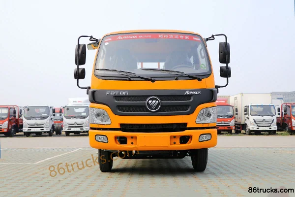 Foton Aumark 3 Series 131hp 4X2(6 wheels) 3.22m Double Row Flatbed Light Truck (China VI) Exterior (2) | 86Trucks