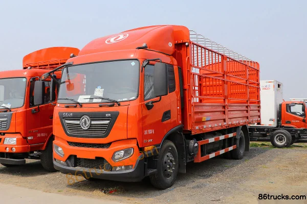 Dongfeng Commercial Vehicle Tianjin KR Heavy Truck Comfort Edition 245hp 4X2(6 wheels) 6.8m grain van cargo truck (high roof) (China VI) Ext