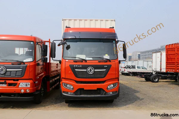 Dongfeng Commercial Vehicle Tianjin KR 190 ch 4X2(6 roues) 8 m camion porteur fourgon (China VI) (toit surélevé) Extérieur (2) | 86Trucks
