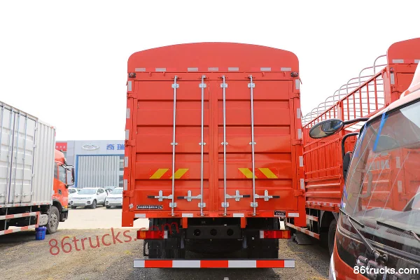 Dongfeng Commercial Vehicle Tianjin KR Heavy Truck Comfort Edition 245hp 4X2(6 wheels) 6.8m grain van cargo truck (high roof) (China VI) Bod
